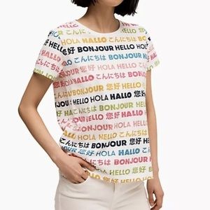 Kate spade hello tee